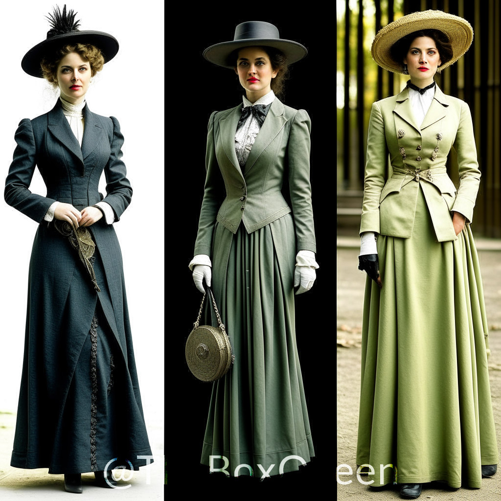 Elegance Redefined: Edwardian Women’s Suits and Fashion